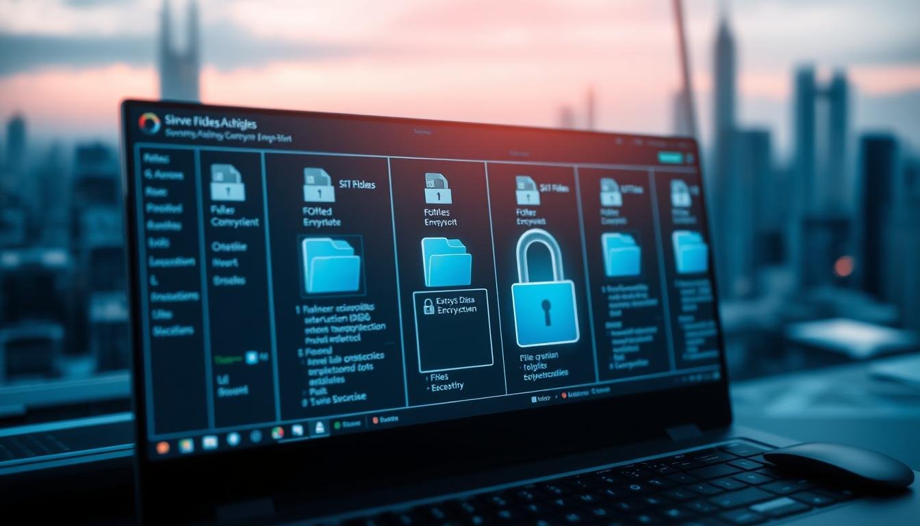 تشفير الملفات والمجلدات